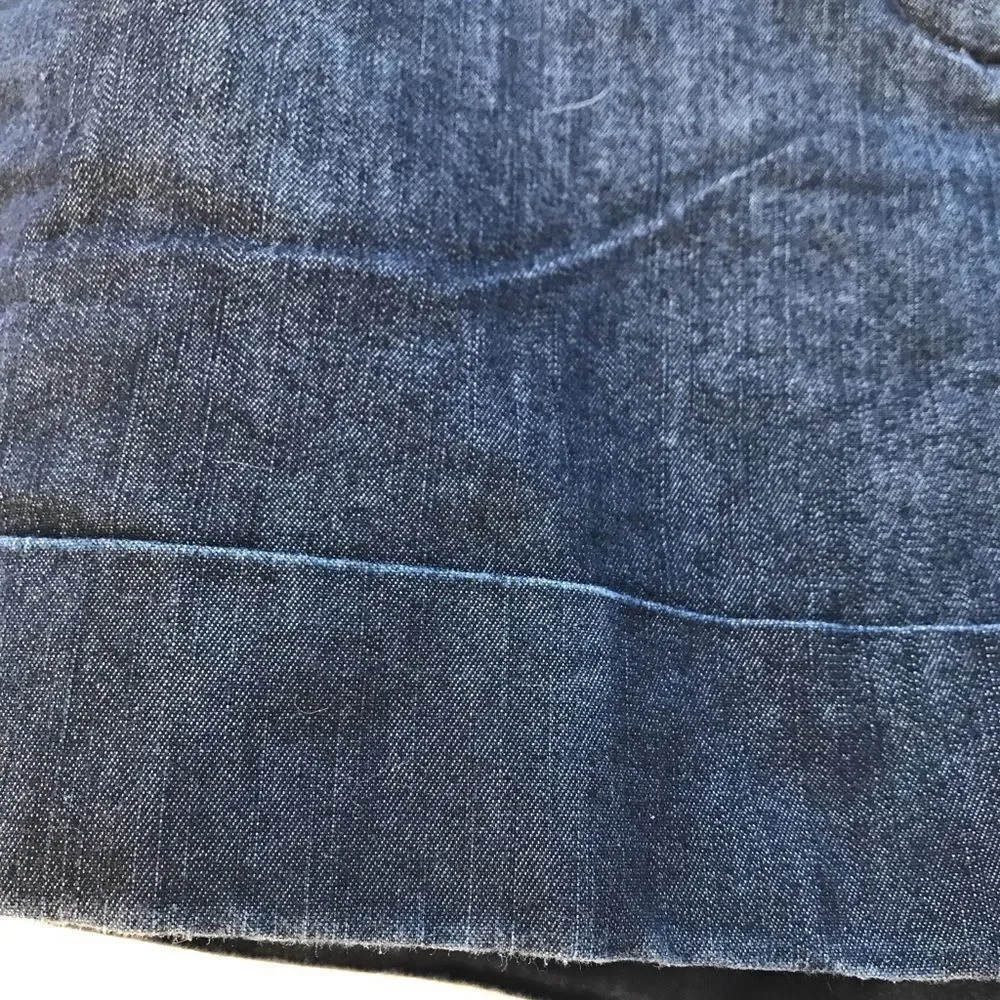 EXPRESS Denim Cuffed Shorts‎